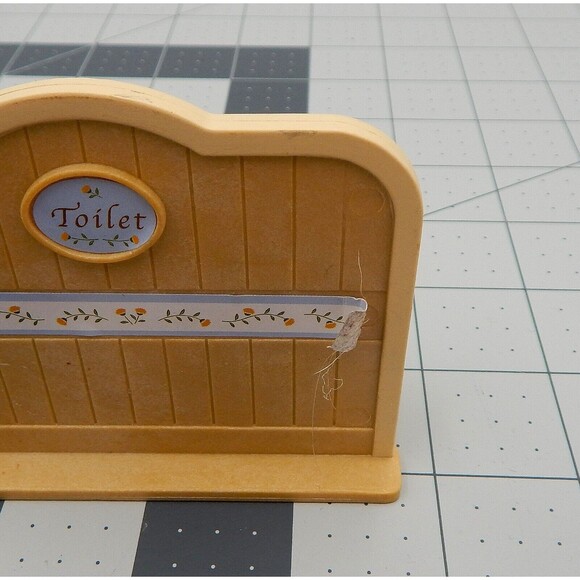 Calico Critters Sylvanian Family House Bathroom Furniture Sink Tub Toilet Epoch - Picture 4 of 6